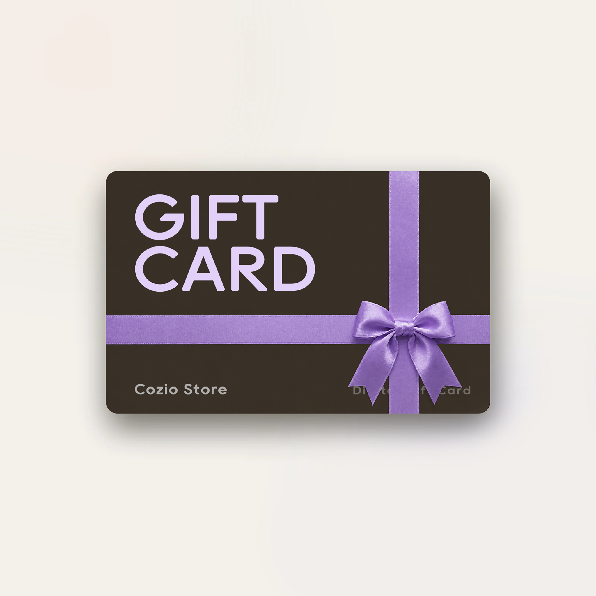 The Cozio Gift Card